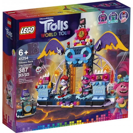 LEGO Trolls 41254- TBD le concert de Vulcarock City