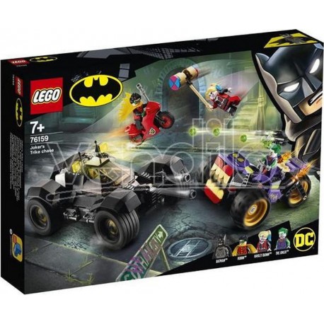 LEGO DC Comics Super Heroes 76159 - La poursuite du Joker en moto à 3 roues