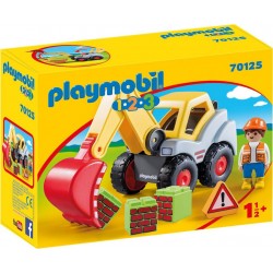 Playmobil 70125 - 1.2.3 - Pelleteuse