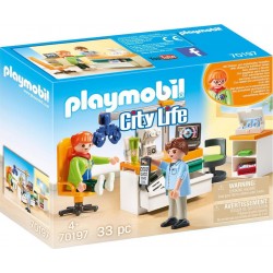 Playmobil 70197 - City Life - Cabinet d'ophtalmologie