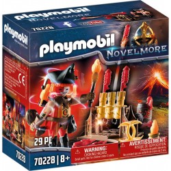 Playmobil Novel More 70228 Maitre du Feu et Canon