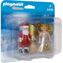 Playmobil 9498 - Christmas - Duo Père Noël et Ange