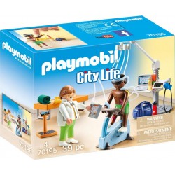 Playmobil 70195 - City Life - Cabinet de kinésithérapeute