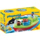 Playmobil 70183 - 1.2.3 - Bateau et pêcheur