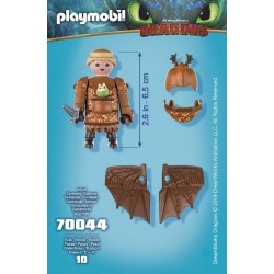 Playmobil 70044 DreamWorks Dragons - Varek en combinaison de vol