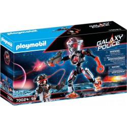 Playmobil 70024 - Galaxy Police - Robot et pirate de l'espace