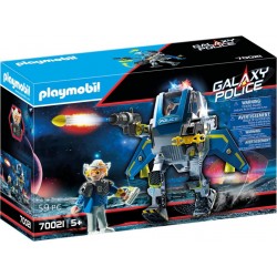 Playmobil 70021 - Galaxy Police - Robot et policier de l'espace