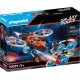 Playmobil 70023 - Galaxy Police - Hélicoptère et pirates de l'espace