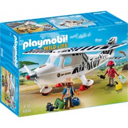 PLAYMOBIL 6938 WildLife - Avion Avec Explorateurs