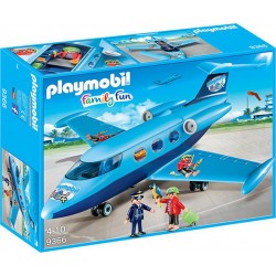 PLAYMOBIL 9366 Family Fun - Avion FunPark avec Rico