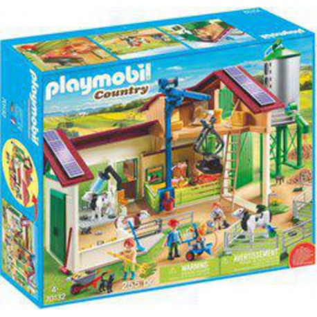 Playmobil 70132 - Country - Grande ferme avec silo et animaux