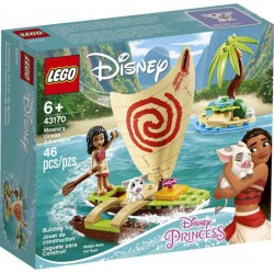 Lego 43170- Disney Princess L'aventure en mer de Vaiana