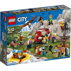 LEGO 60202 City - Ensemble de figurines Les aventures en plein air