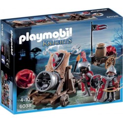 PLAYMOBIL 6038 Knights - Chevaliers De L'Aigle Avec Canon Géant