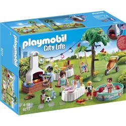 PLAYMOBIL 9272 City Life - Famille Et Barbecue Estival