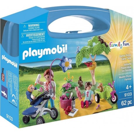 PLAYMOBIL 9103 Family Fun - Valisette Pique-Nique En Famille