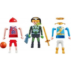 PLAYMOBIL 9828 Multiplay Figure - Basketball Agent Man Knight