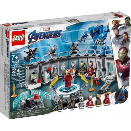 LEGO 76125 Marvel - La Salle des Armures d'Iron Man