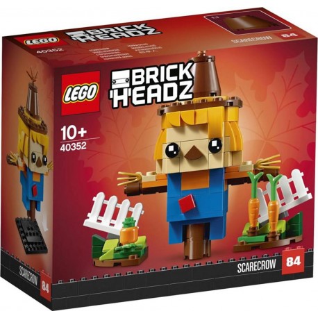 LEGO 40352 Brickheadz - L'Épouvantail de Thanksgiving