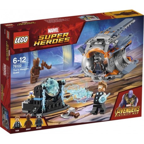 LEGO 76102 Super Heros - A La Recherche Du Marteau De Thor