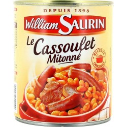 William Saurin Le Cassoulet Mitonné 420g (lot de 6)