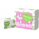 Renova Essentiel Papier Toilette Blanc Plat Pack 4 Paquets 180 Feuilles (lot de 6 packs de 4 paquets soit 24 paquets)