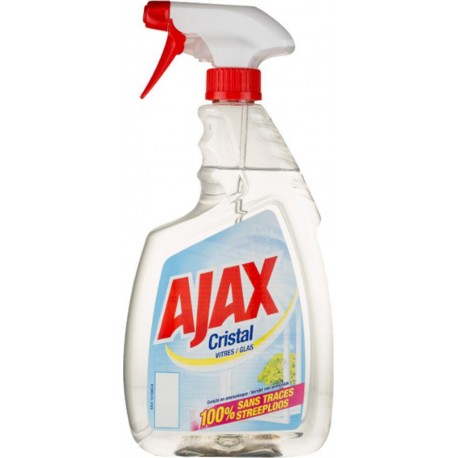 Ajax Spray Vitres Cristal 750ml (lot de 6)