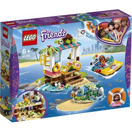 LEGO 41376 Friends - La Mission de Sauvetage des Tortues
