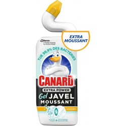 Canard Gel WC Extra Power Javel Moussant Agrumes 750ml (lot de 4)