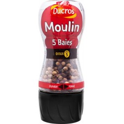 Ducros Moulin 5 Baies Doux 24g (lot de 3)