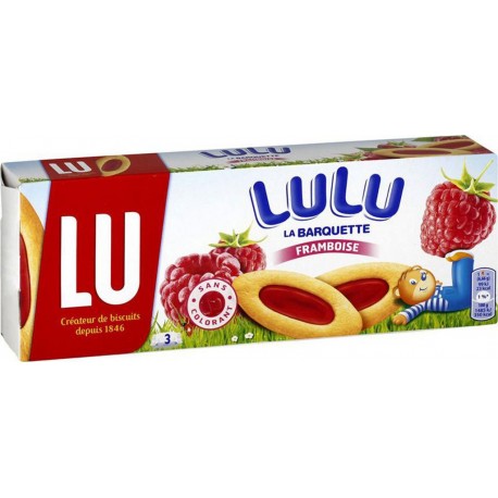 LU Lulu La Barquette Framboise 120g (lot de 6)