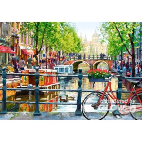 Puzzle Paysage d'Amsterdam, puzzle 1000 parties