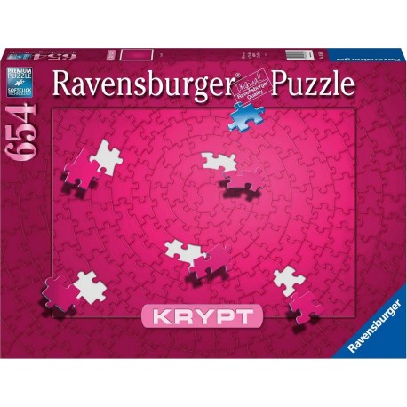 Ravensburger 16564 Krypt puzzle 654 pièces - Pink (Ravensburger Krypt)