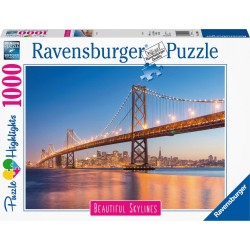 Ravensburger Puzzle 1000 pièces - San Francisco (Puzzle Highlights)