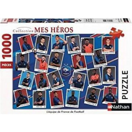 Puzzle Puzzle N 1000 p - L'équipe de France de Football / FFF