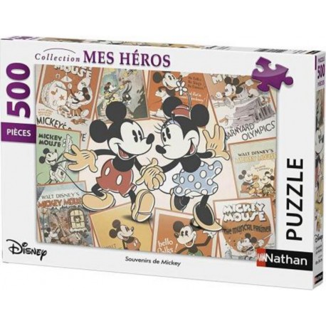 Puzzle Souvenirs de Mickey