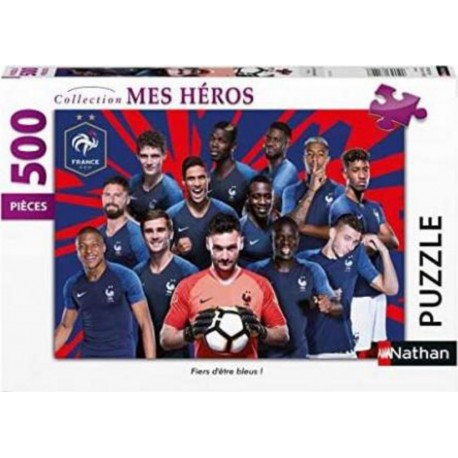 Puzzle Puzzle N 500 p - Fiers d'être bleus ! / FFF