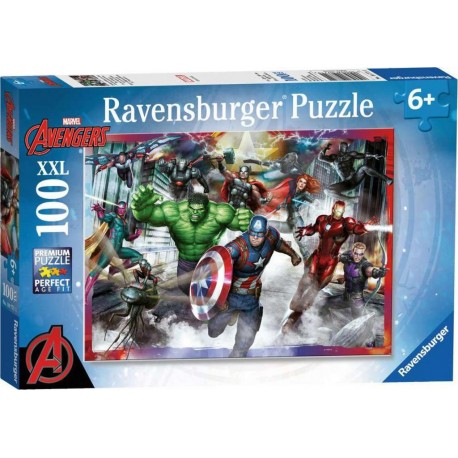 Ravensburger Puzzle 100 p XXL - Les plus grands héros / Marvel Avengers