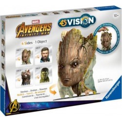 Puzzle 4S Vision Avengers Infinity War-Groot & Co