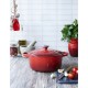 Le Creuset Mijoteur - Cocotte Cocotte SIGNATURE Cerise diam24cm