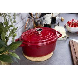 Staub Mijoteur - Cocotte Cocotte 31cm Bordeaux 5.5 L