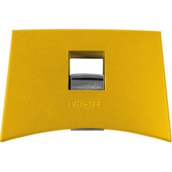 Cristel Couvercle - Poignée amovible Anse Mutine amovible jaune