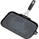 Le Creuset Poêle grill noir 36cm fonte poignée silicone