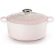 Le Creuset Mijoteur - Cocotte Cocotte ronde 24cm Shell Pink