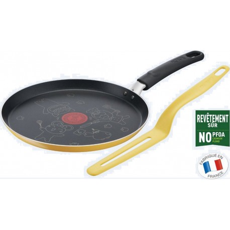 Tefal Crêpière 28cm CHEF CLUB et spatule