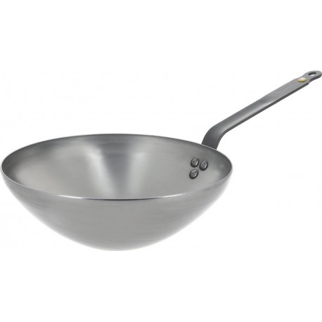 De Buyer Poêle Wok Mineral B 28cm 5618.28