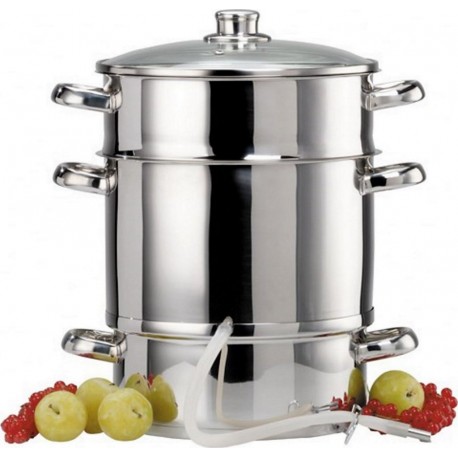 Baumalu Casserole - Sauteuse Extracteur de jus à vapeur diam 26cm inox