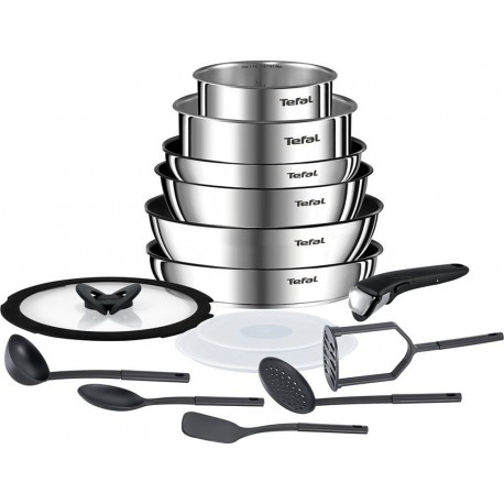 Tefal Batterie de cuisine Ingenio Emotion 15 pcs L925SF14