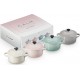 Le Creuset Mijoteur - Cocotte Mini cocotte set de 4 x 10cm. Shell Pink