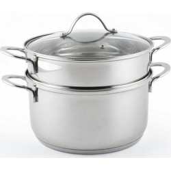 Bialetti Cocotte - Marmite Cuiseur vapeur vapeur 22cm